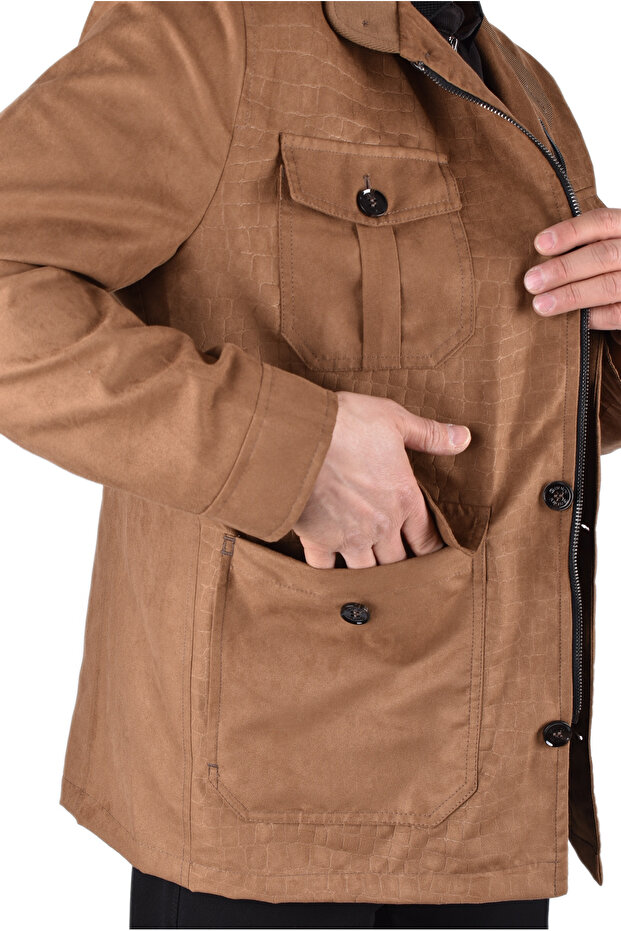 ADV-24 SÜET SAFARİ MONT - 7