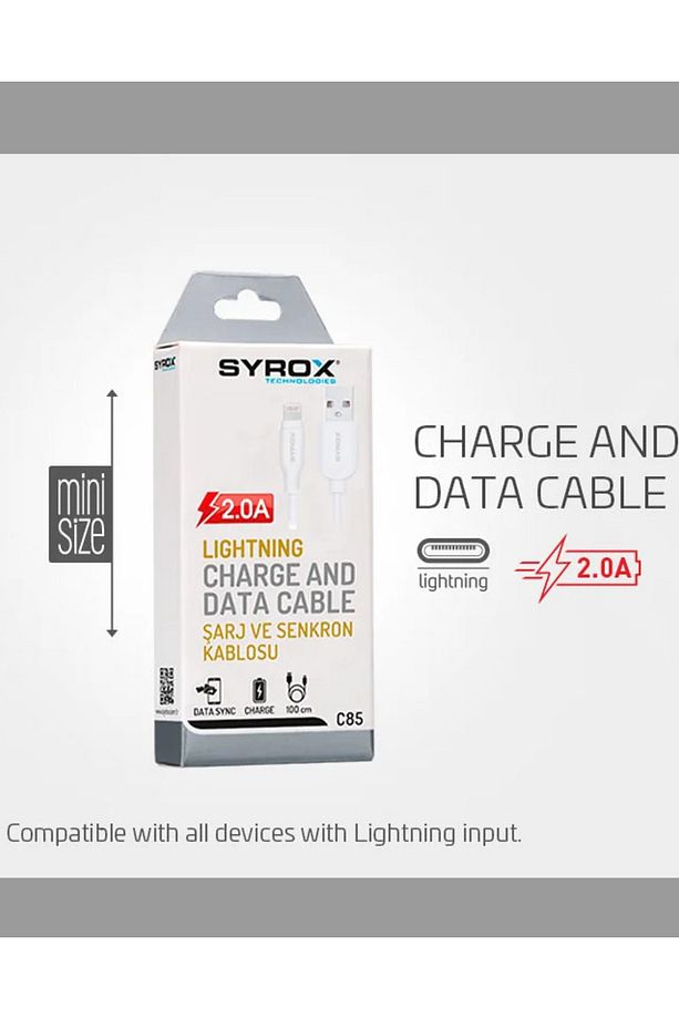 Lightning 2.0 Amper Şarj ve Data kablosu - 1