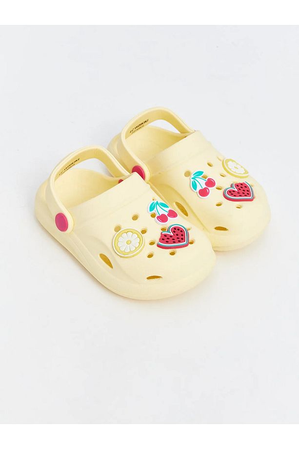 LCW STEPS Baskılı Kız Çocuk Plaj Sandaleti - 1