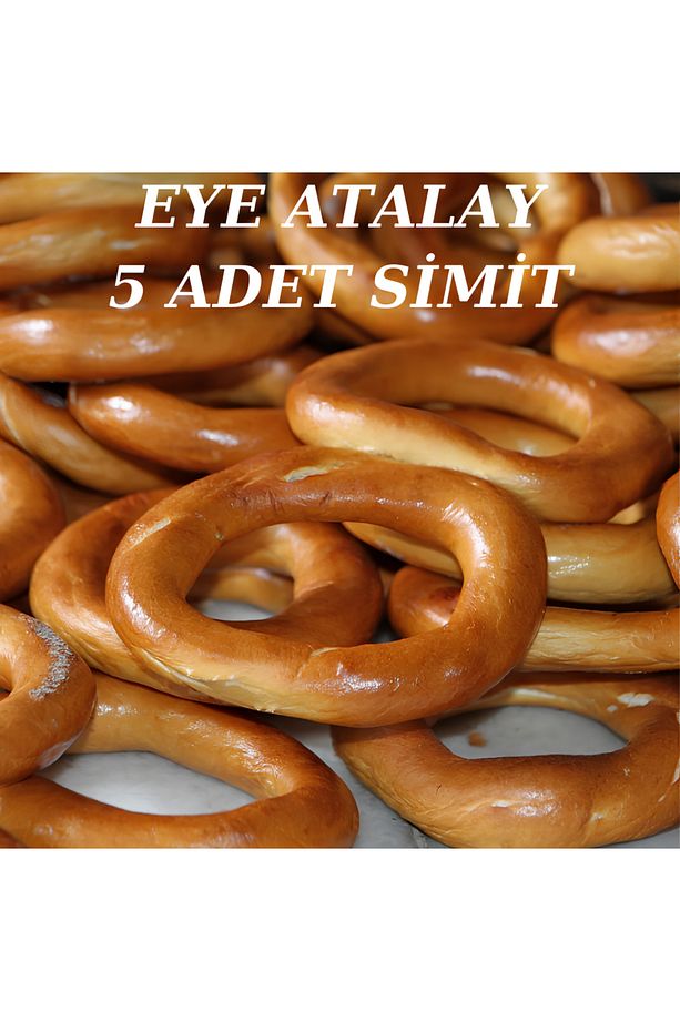 Çayeli Rize Susamsız Simit 5 Adet - 1