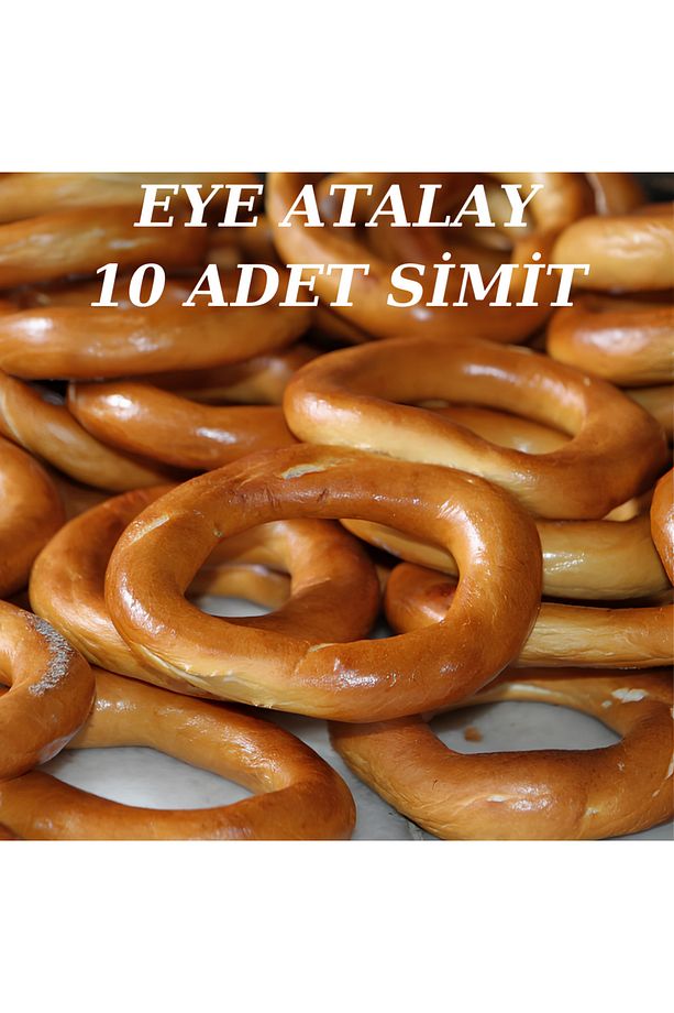 Çayeli Rize Susamsız Simit 10 Adet - 1