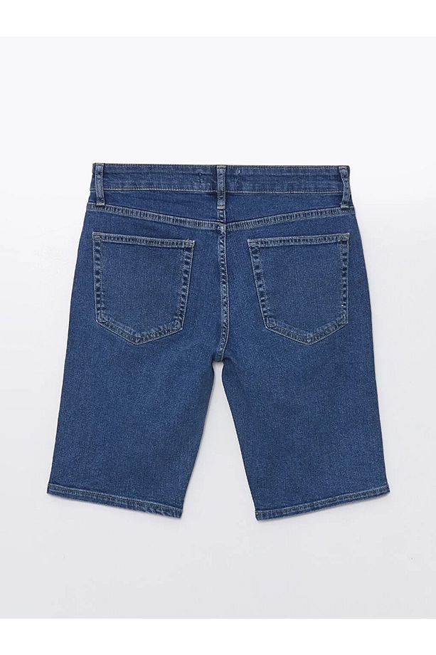 LCW Jeans Slim Fit Erkek Jean Şort - 6