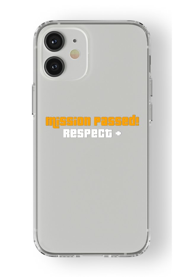 حافظة شفافة مطبوعة بتصميم متوافق مع هاتف Iphone 12 Mini