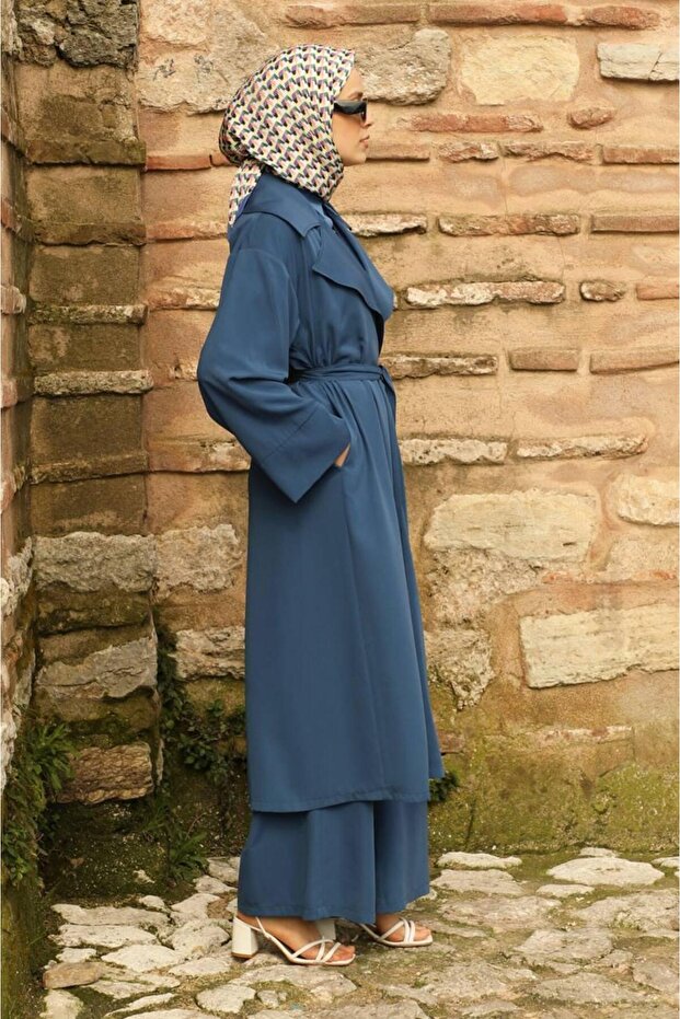 Double Silk Jacket Set - 5