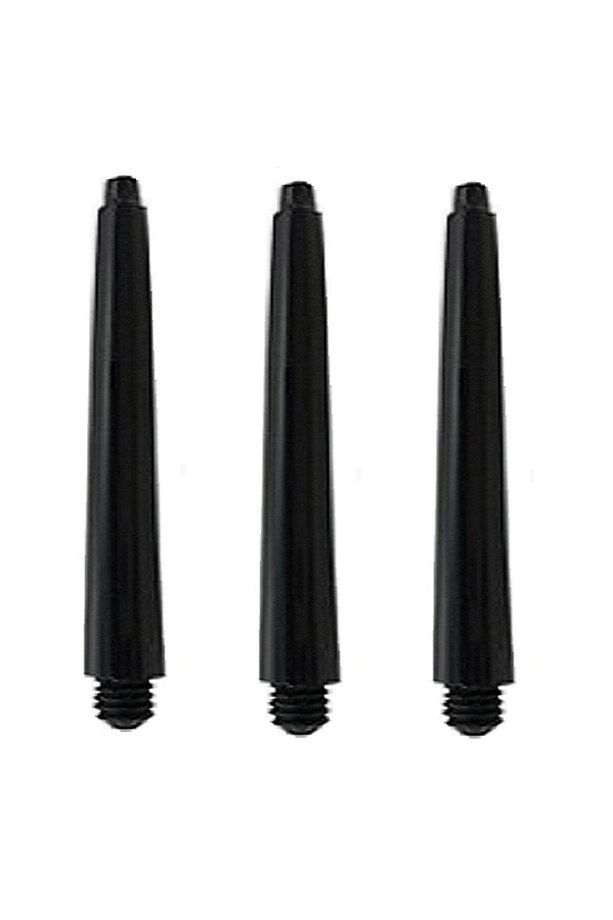 5 Set (15 ADET) 41mm Nylon Dart Şaft-shaft. Siyah - 2