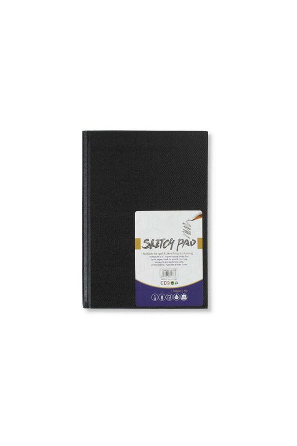 Sert Kapak Sketchbook Eskiz Çizim Defteri 120 gr. A5 56 sayfa - 1