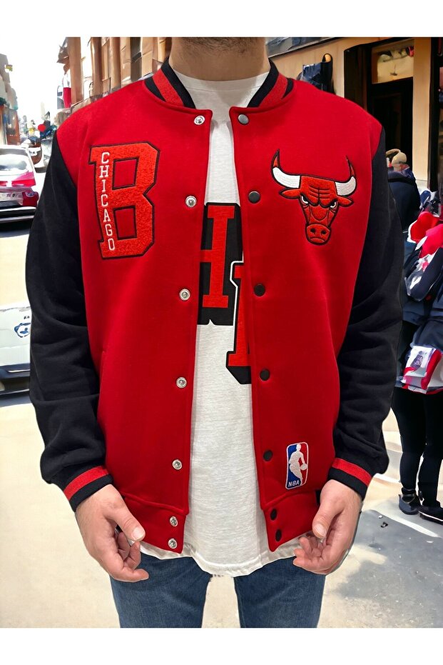 Bomber College Coat with Elastic Waist I College Jacket Coat