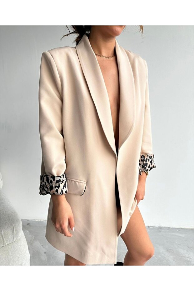 Leopard Classic Blazer Jacket - 1