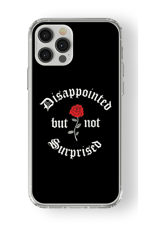 iPhone 15 Pro Max Compatible Disappointed Design Printed Transparent Case