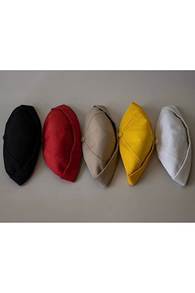 Unisex Basic Sipersiz Docker Şapka - 4