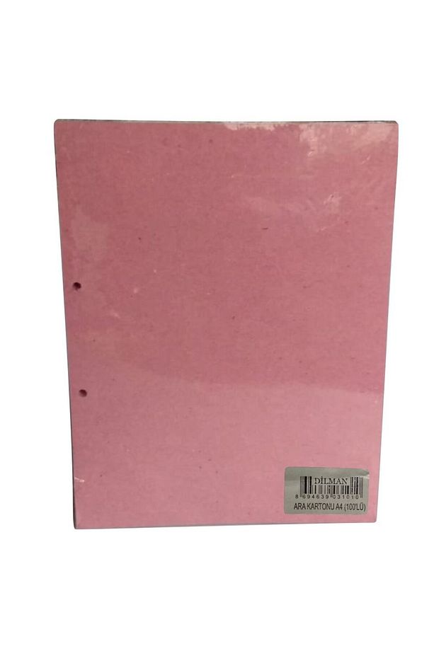 A4 Pembe Ara Kartonu (100 LÜ PAKET) - 5