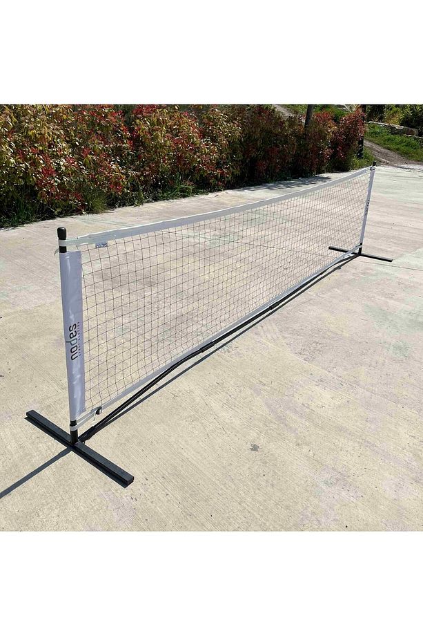 Ayak Tenisi Filesi Ağı - Portatif Komple Set - 100*8 Metre - Profesyonel - 5