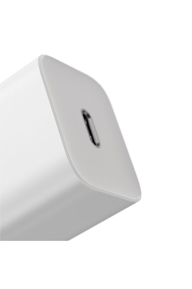 Super Si 1c 25w Hızlı Şarj Adaptörü 3a Type-c To Type-c 1m Şarj Kablosu Beyaz - 4