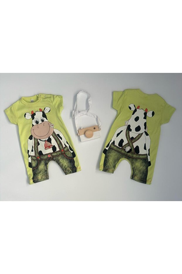 Animal Figured Baby Rompers