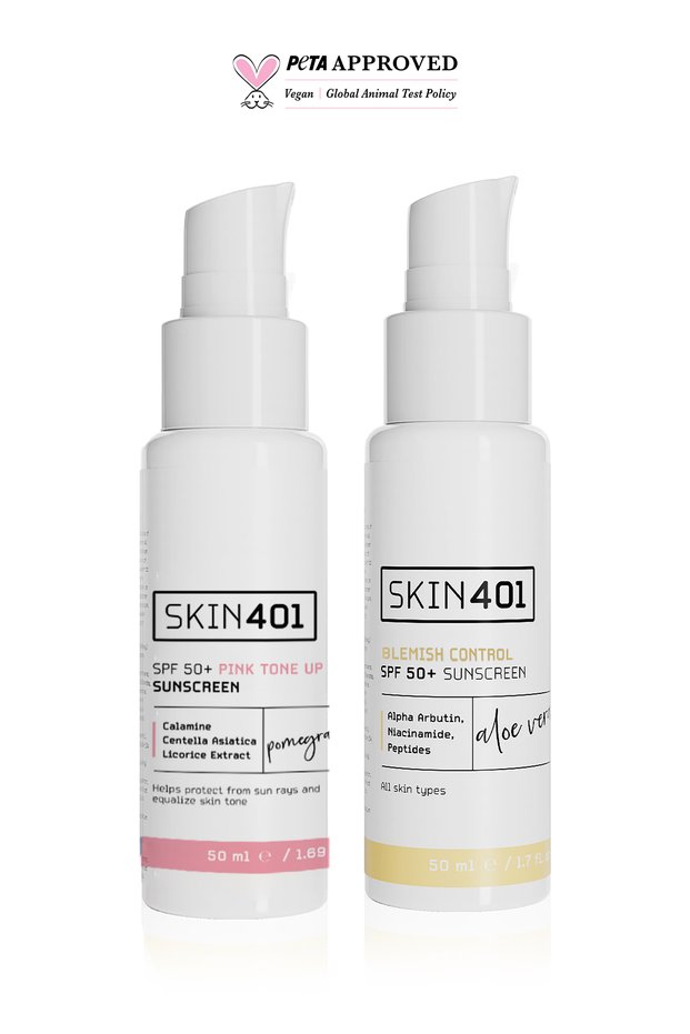 Color Equalizing and Anti-Blemish Sunscreen Set