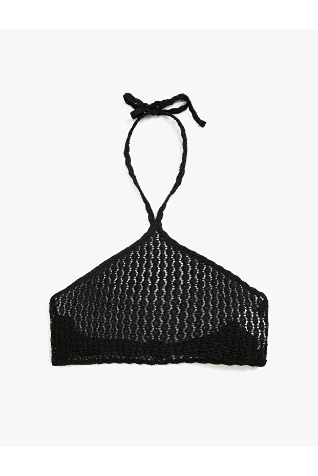 Halter Neck Bikini Top - 4