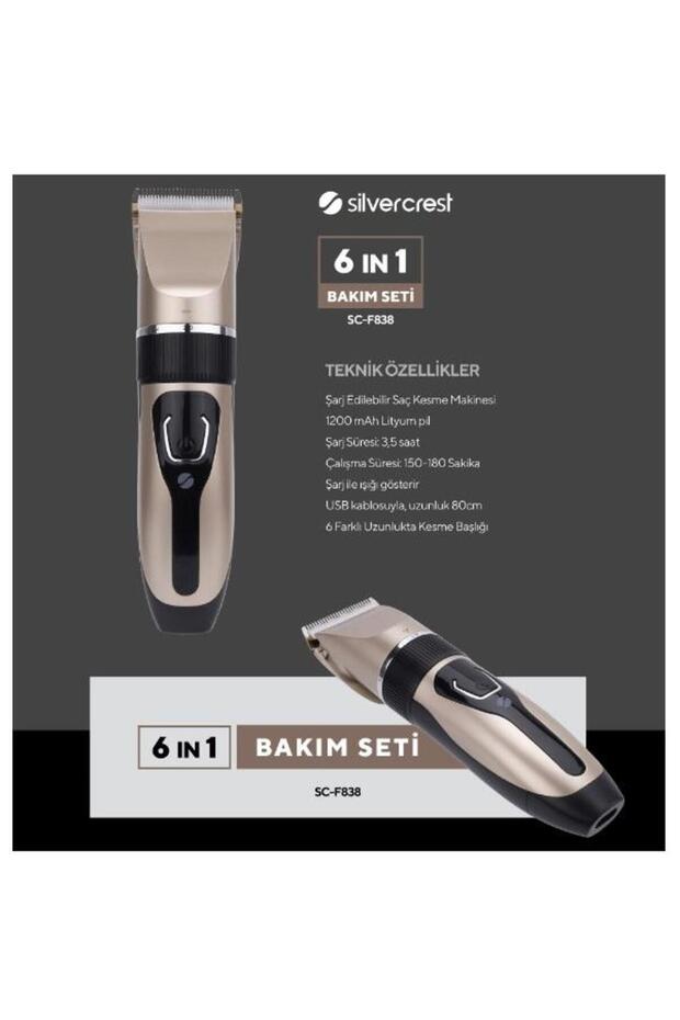SİLVER CREST ERKEK BAKIM SETİ SC-F838 - 8