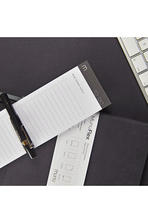 Munu Planner - Black & White To Do List (YAPILACAKLAR LİSTESİ) - 4