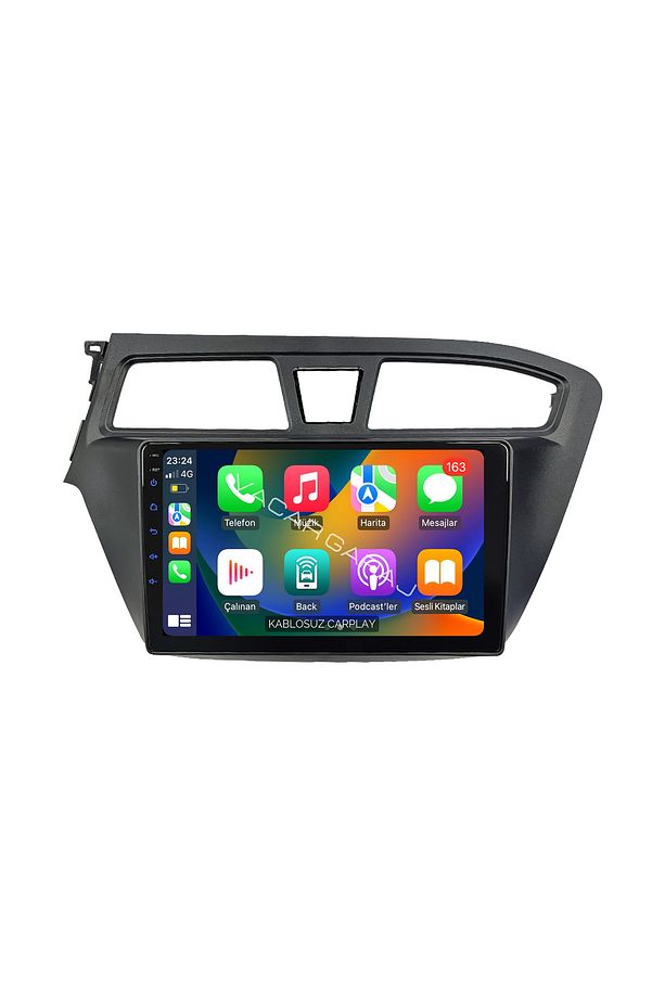 HYUNDAI I20 2014-17 ANDROID MULTİMEDYA GERÇEK 2/32 KABLOSUZ CARPLAY ANDROID AUTO GERİ GÖRÜŞ KAMERALI - 2