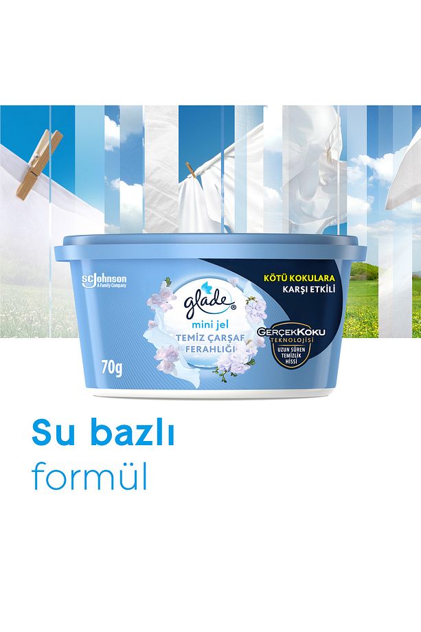 Mini Jel, Temiz Çarşaf Ferahlığı, 70 g - 6