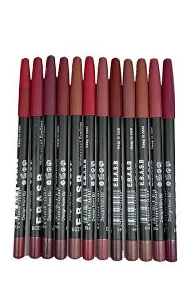 Rose 12'li Ultra Yağlı Dudak Kalemi - 2