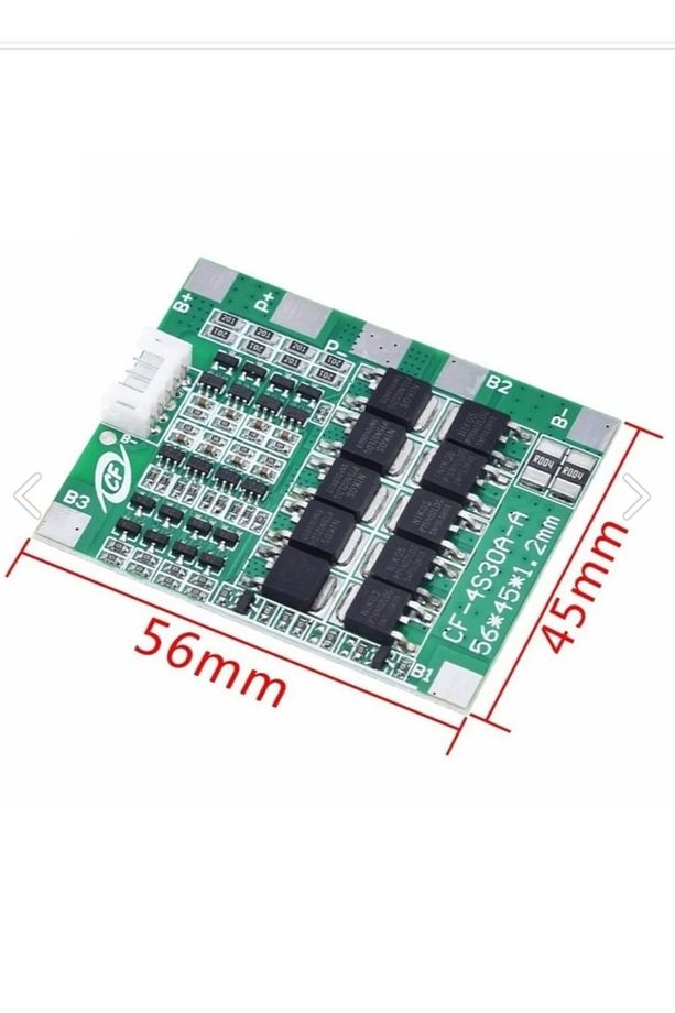 4s 30a Bms Li-ion Lityum Pil 18650 Batarya Şarj Kontrol Devresi - 3