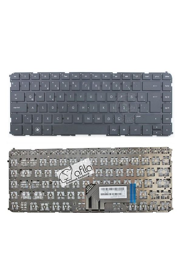 Hp Envy Ultrabook 4-1000et, 4-1001et, 4-1100et, 4-1200 Notebook Klavye (Siyah TR) / Çerçevesiz - 1