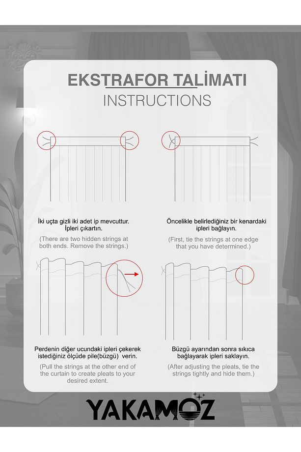YÜKSEK KALİTE BADEM BEJİ KARARTMA BLACKOUT FON PERDE EKSTRAFOR BÜZGÜLÜ TEK KANAT DARK TOUCH SERİSİ - 7