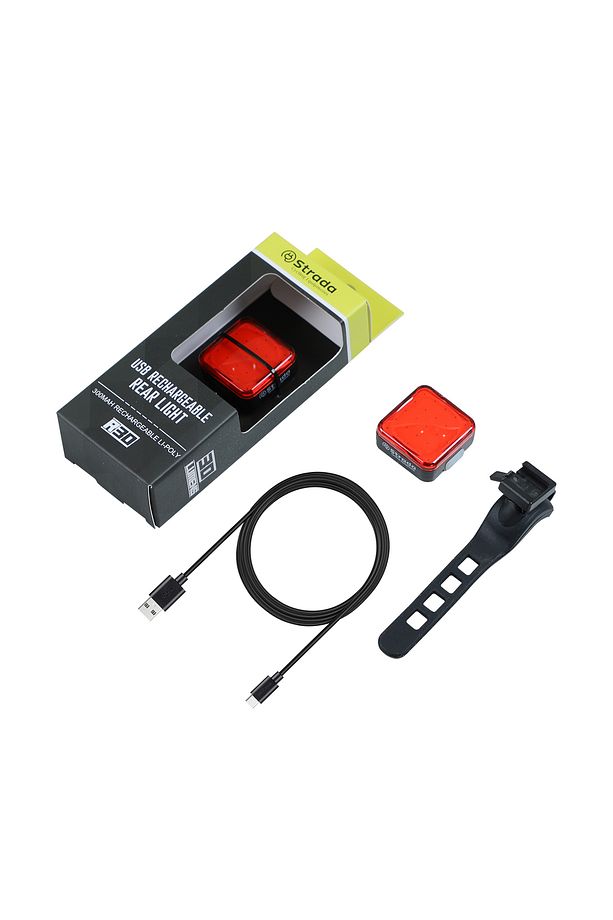 R-30 300MAH Şarj Edilebilir LI-POLY Bisiklet Arka Lambası - 8