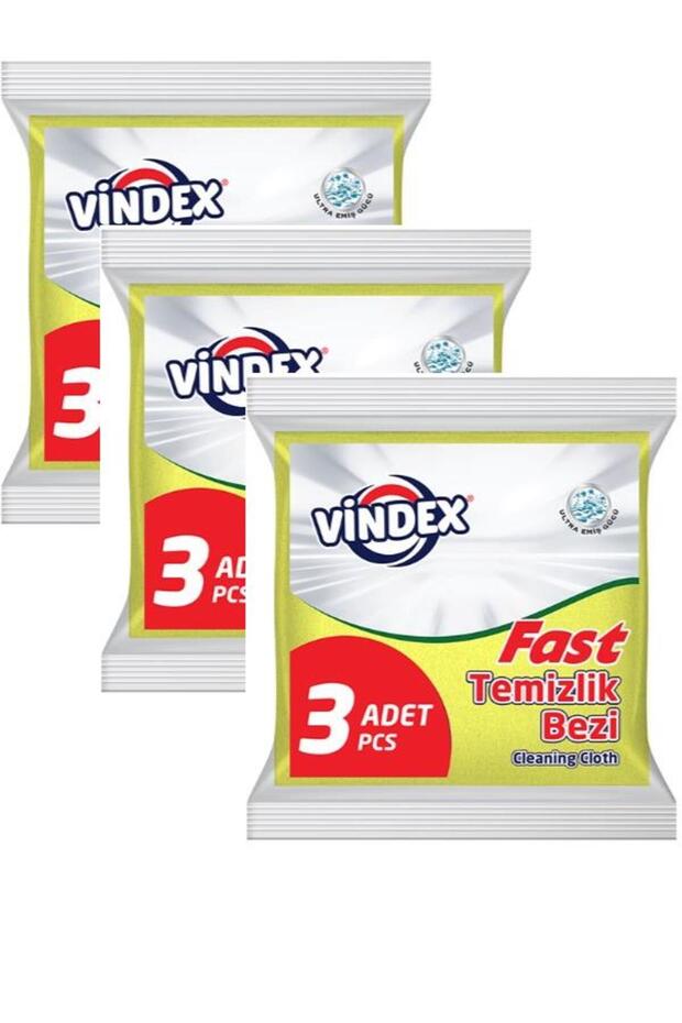 VİNDEX FAST BEZ 3LÜx3 ADET1010120 - 1