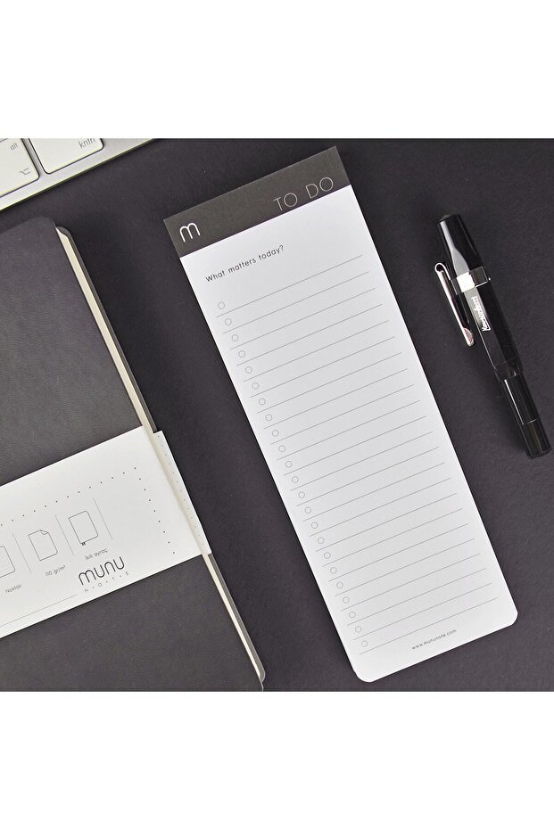 Munu Planner - Black & White To Do List (YAPILACAKLAR LİSTESİ) - 3