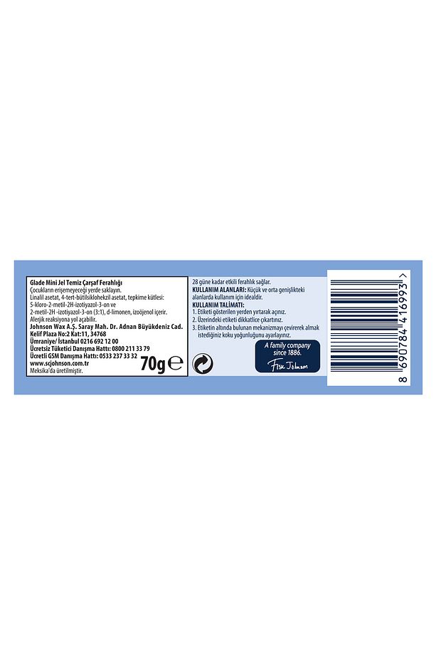 Mini Jel, Temiz Çarşaf Ferahlığı, 70 g - 3