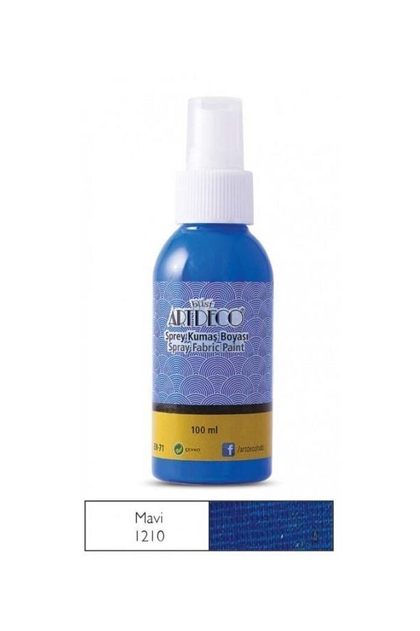 Sprey Kumaş Boyası 100 ml Mavi 1210 - 1