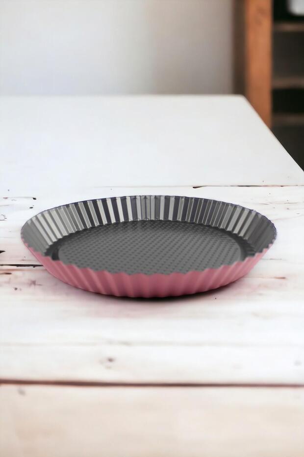 Pie Tart Mold Pink 28cm