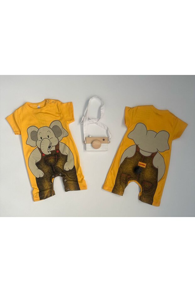 Animal Figured Baby Rompers