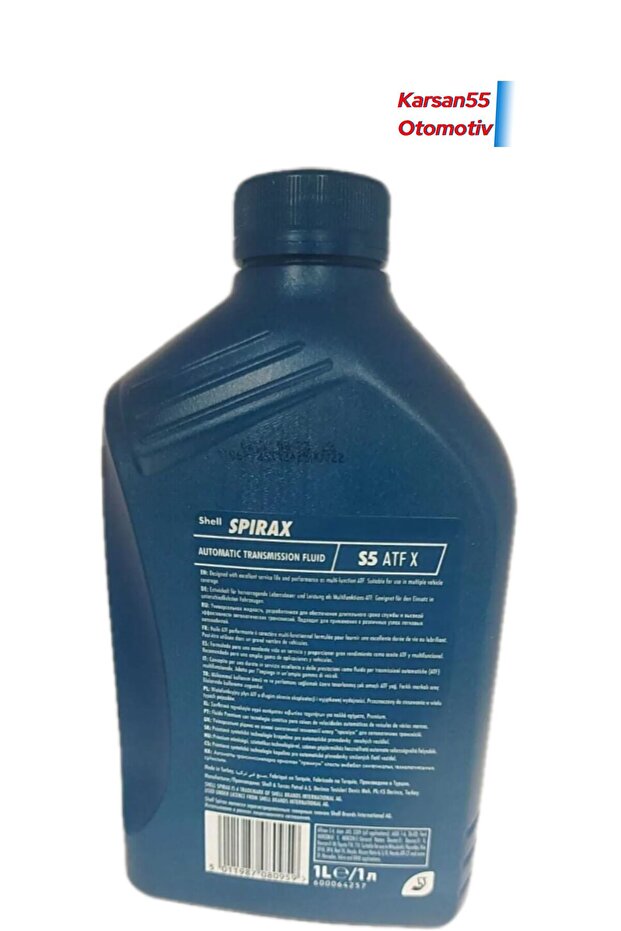 Spırax S5 Atf X 1lt Üretim 2022 - 2