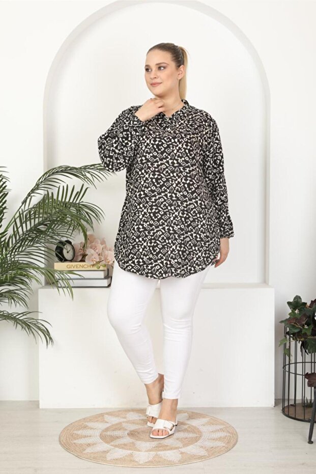 Woven viscose soft comfortable patterned tunic - 6