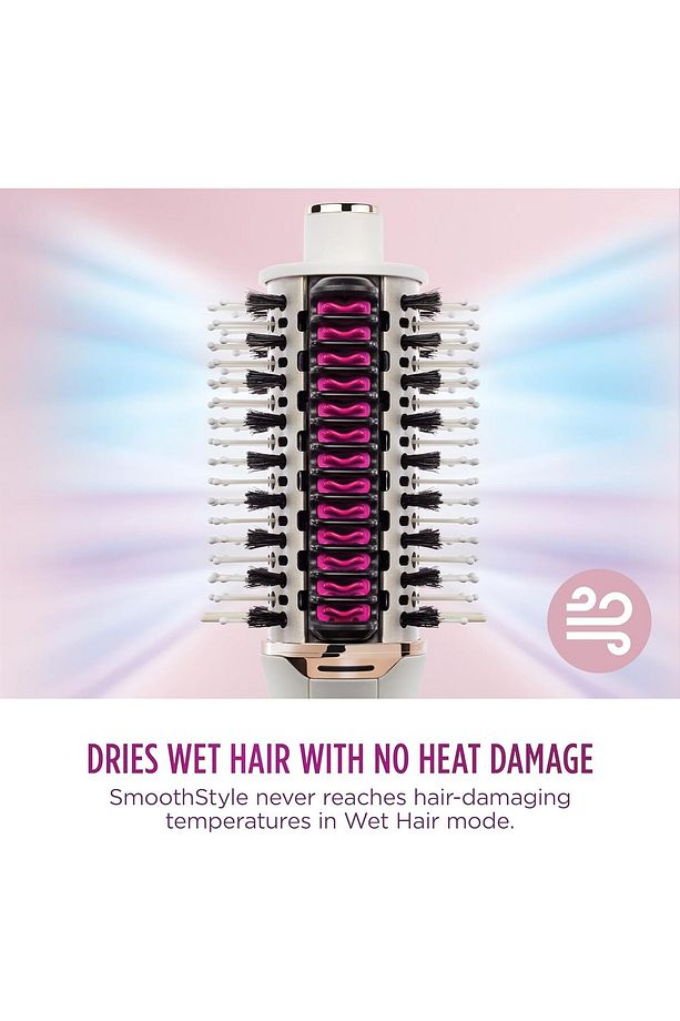 SmoothStyle Islak ve Kuru Saçlar için Isıtmalı Fırça ve Tarak 900W - 4