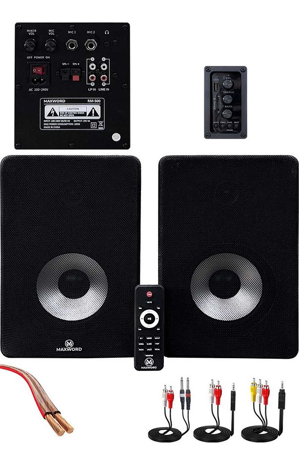 Referans Paket-6 Maxword Monitör Ses Kartı CX1 Mikrofon Pad Controller Midi Klavye - 2