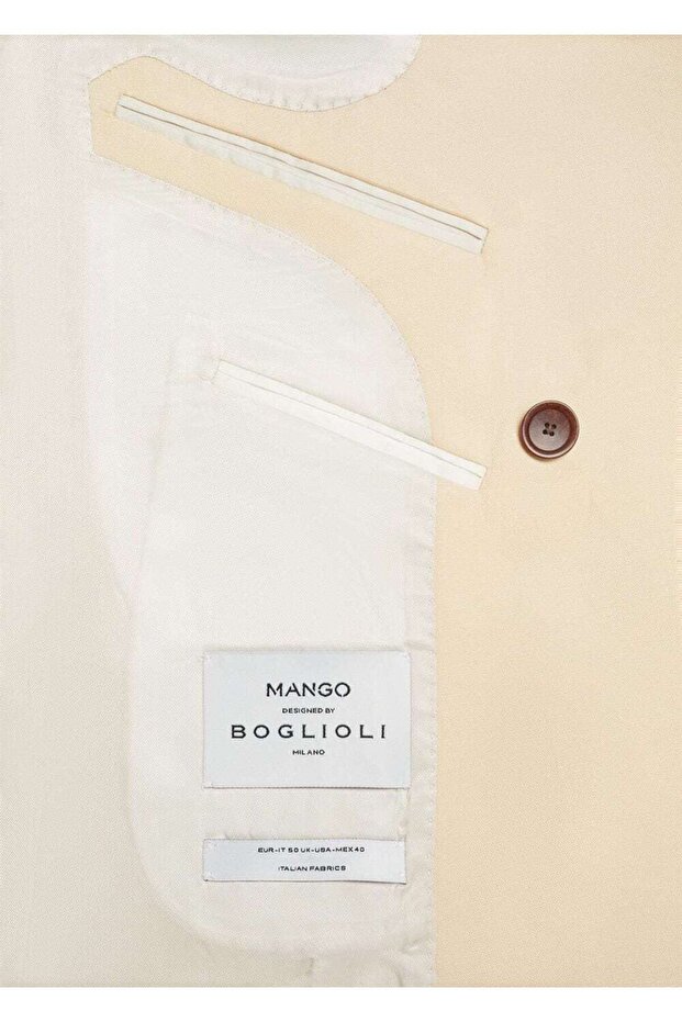 Blazer dublu din bumbac - 8