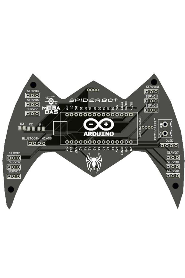 Spider Örümcek Robot Devre Kartı - 1