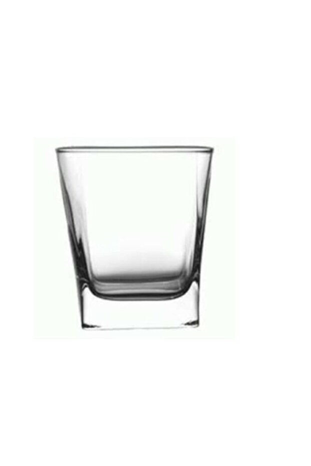 41290 6 Piece Carre Glass Water Glass - Soft Drink Glass Plain