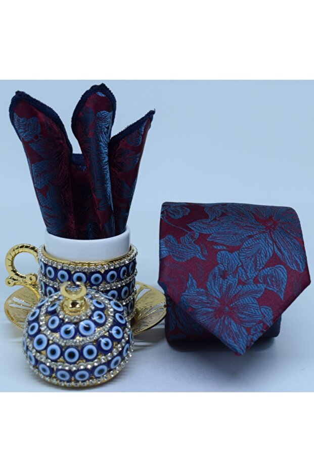 Mikro Mendilli Kravat - 7