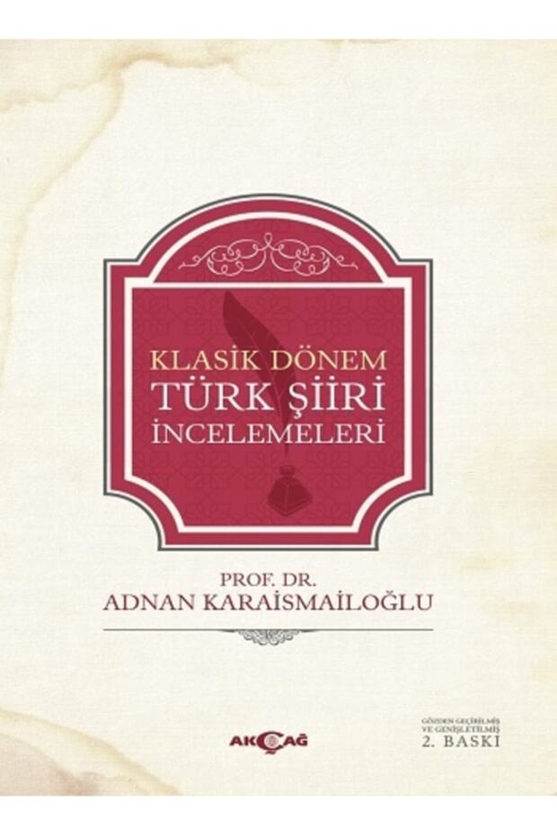 Klasik Dönem Türk Şiiri Incelemeleri