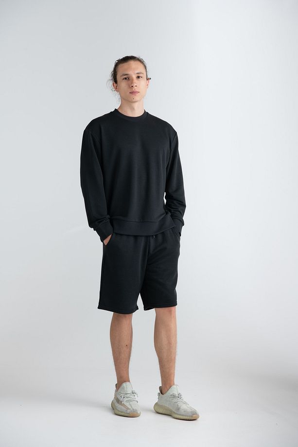 Limited Edition Lightweight Unisex Şort Lte-04 Black - 1