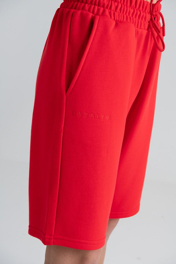 Limited Edition Lightweight Unisex Şort Lte-04 Red - 4