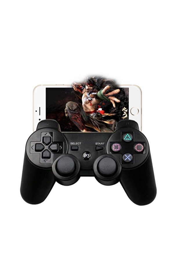 Ps3 Kablosuz Oyun Kolu Ps-3005 Bluetooth Wireless Game Pad Ps3 - 7