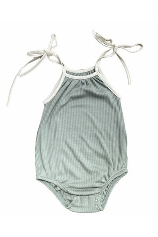 Ipli Fitilli Romper - Sage - 1