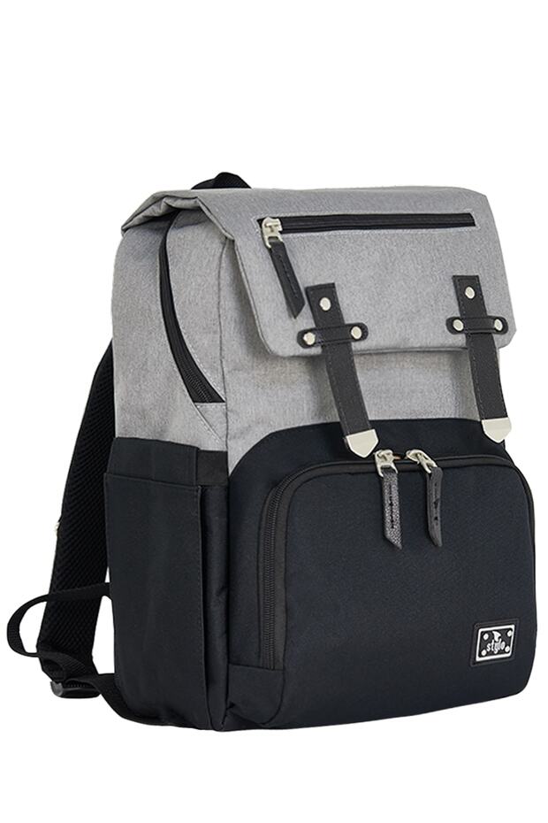 Working Mothers Bag Bebek Bakım Sırt Çantası - Siyah - 4