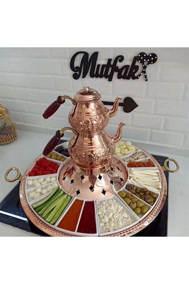 Bakır Kahvaltı Takımı - 2